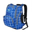 Рюкзак 28*40*17см, синий, мягкая спинка, Polar П3065А-04