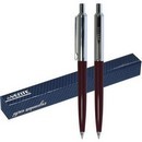Ручка шар."deVENTE" синяя, 1 мм, красным корпусом и хромированными элементами, сменный стержень, в подарочной коробке 5070607