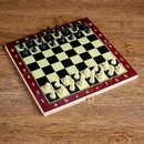 игра настольная набор 3 в 1 нарды шахматы шашки дерево в пленке 10,5*20,5*2 273155 273155     