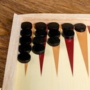 игра настольная набор 3 в 1 нарды шахматы шашки дерево в пленке 10,5*20,5*2 273155 273155     