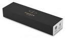 Ручка роллер PARKER "IM Brushed Metal GT", серебристый корпус, позолоч.детали , F, черные чернила 1931663
