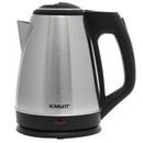 Чайник SCARLETT SC-EK21S25, 1,5 л, 1350 Вт, закрытый нагревательный элемент, сталь 452033