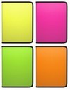 Папка прозрачная на молнии А4 GLANCE NEON ErichKrause, ассорти EK43032