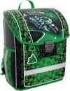 Ранец Motorbike, с эргономичной спинкой, пластиковым дном, зеленый, ErichKrause 44702