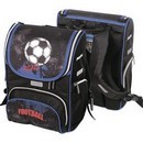 Ранец "deVENTE. Mini. Football" школьный жесткий 35x26x20 см, вес 730 г, 1 отделение на замке с карманом для учебников, 1 передний карман, 2 боковых кармана, уплотненные лямки и ортопедическая воздухопроницаемая спинка, светоотражающие вставки 7030814