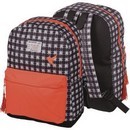 Рюкзак подростковый "deVENTE. Neon Birds" 40x30x14 см с 1-м отделением, 1-м передним неоновым карманом, черно-серая гусиная лапка 7033853