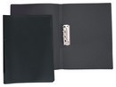 Папка с внутренним боковым зажимом пластиковая DIAMOND ErichKrause черная 14800