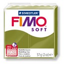 Пластика Fimo soft, оливковый брус 56гр. 8020-57