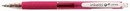Ручка гел. автоматич. PENAC INKETT розовая 0,5мм прозрачный корпус с резиновым грипом BA3601-19EF