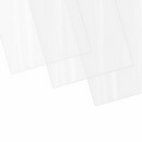 Обложки д/переплета BRAUBERG, КОМПЛЕКТ 100шт, А3, пластик 200 мкм, прозрачные, 530936 530936