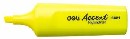 Текстовыделитель Deli Accent Delight желтый, скошенный пиш. наконечник 1-5мм ES621yell