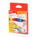 Карандаши 12цв. Deli ColoRun mini трехгран. тополь EC00400