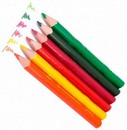 Карандаши 12цв. Deli ColoRun mini трехгран. тополь EC00400