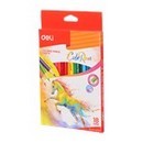 Карандаши 18цв. Deli ColoRun трехгран. тополь EC00310