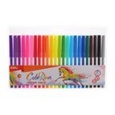 Фломастеры 24цв. Deli ColoRun, пакет с европодвесом EC10023