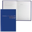 Книга "Отзывов, жалоб и предложений", 96 л., А5, 140х200 мм, "Альт", бумвинил синий, фольга, 7-96-945     124483