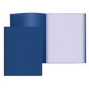 Папка пластиковая 0.5мм, с 10 прозрачными вкладышами, непрозрачная синяя, Attomex (6/234) 3100402