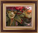 Картина по номерам со стразами "Венецианские маски" размер: 40*50 см CK009
