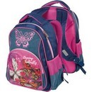 Рюкзак школьный "deVENTE. Basic. Dancing Butterfly" 38x28x12 см, вес 450 г, 1 отделение на молнии на молнии с карманом для учебников, 1 передний и 2 боковых кармана, эргономичная вентилируемая спинка и уплотненные лямки, дно из фактурной резины, светоотражающие вставки 7033901