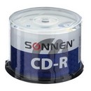 Диск CD-R Sonnen  700Mb 52x Cake Box 50 шт  512570