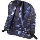 Рюкзак подростковый "deVENTE" 40x30x14 см, 1 отделение на молнии, 1 передний карман, синий рисунок 7034945