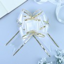 Бант-бабочка №7 бел. + 1020433    