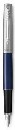Ручка перьевая PARKER JOTTER Core F63 Royal Blue CT M сталь нержавеющая подар.кор. PARKER-2030950