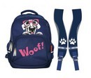 Рюкзак школьный "УМНЫЙ ПЕС" с эргономичной спинкой, синий, Альт 12-002-106/02