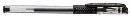 Ручка гел. Deli, 0.5мм, черная, резин. манжета (12/144) E6600BLACK