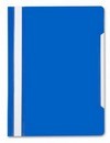 Скоросшиватель пластиковый синий, Бюрократ -PS20BLUE