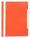 Скоросшиватель пластиковый 120/160 мкм., оранжевый, Бюрократ -PS20OR