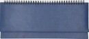 Планинг недатированный 310*105мм 112 стр., на спирали, обл. кож. зам., поролон, "Sorrento", цвет синий, Planograf С0317-169
