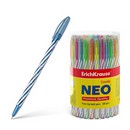 Ручка шар. ErichKrause Neo Candy, 0.7мм, синяя (60) 47550