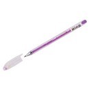 Ручка гел. CROWN 0.8мм Hi-Jell Pastel пастель фиолетовый HJR-500P-8