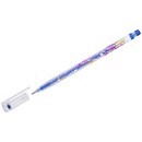 Ручка гел. Glitter Metal Jell CROWN 1,0мм, синяя с блестками (12/144/1152) MTJ-500GLS(D)