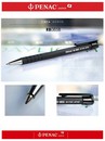 Ручка автоматич. PENAC RB-085 черная 0,7мм антискользящий корпус черного цвета ВA1002-06F