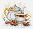 Набор для вышивания Жар-Птица. Утренний чай размер 15*18 см., М.П.Студия М-092 