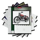 Тетрадь 24л. кл., обл. мелов., Motorcycle Story, ErichKrause (10/160) 49233