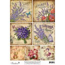 Декупажная карта "Винтажное 8 марта" А4 70г dk3345