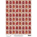 Декупажная карта "Пасхальный паттерн" А4 70г dk3325