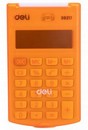 Калькулятор Deli 8-разр. карманный оранжевый E39217/OR
