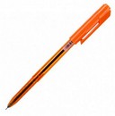 Ручка шариковая "Arrow" синяя  0.7мм корпус прозрачный ассорти EQ02636-1