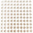 Стразы самоклеящиеся deVENTE. Star акриловые, размер 8 мм, карточка 90x90 мм, золотистые, 100 шт в пластиковом пакете с блистерным подвесом 8002008