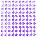 Стразы самоклеящиеся deVENTE. Star акриловые, размер 8 мм, карточка 90x90 мм, фиолетовые, 100 шт в пластиковом пакете с блистерным подвесом 8002016