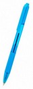 Ручка шар. авт."Arrow" синяя  0.7мм корпус прозрачный ассорти EQ02736-1