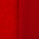 Плюш трикотажный Gamma  ФАСОВКА   50 x 50 см  390±10 г/кв.м  50% хлопок, 50% полиэстер красный 19-1664
