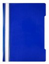 Скоросшиватель пластиковый 120/160 мкм, синий, Бюрократ Economy PSE20BLUE