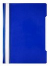 Скоросшиватель пластиковый 120/160 мкм, синий, Бюрократ Economy PSE20BLUE
