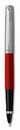 Ручка роллер PARKER Jotter Original T60 красный/серебристый черные чернила подар.кор., в подарочной коробке PARKER-R2096909