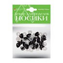 Декоративные элементы НОСИКИ ВИНТОВЫЕ ТРЕУГОЛЬНЫЕ (ЧЕРНЫЕ) 16х13ММ, Альт   2-781/15